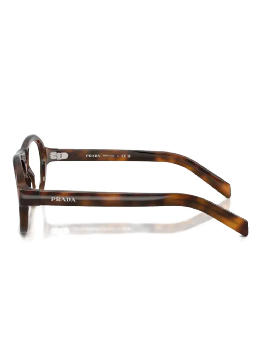 Prada Geometric-frame Glasses In Pattern