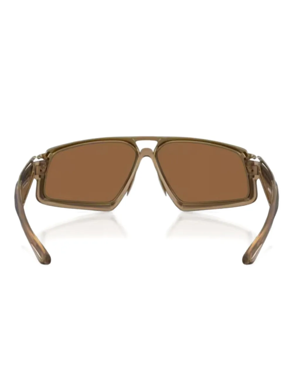 Oakley geometric-frame sunglasses - Bruin