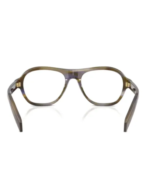 Prada Eyewear geometric-frame glasses