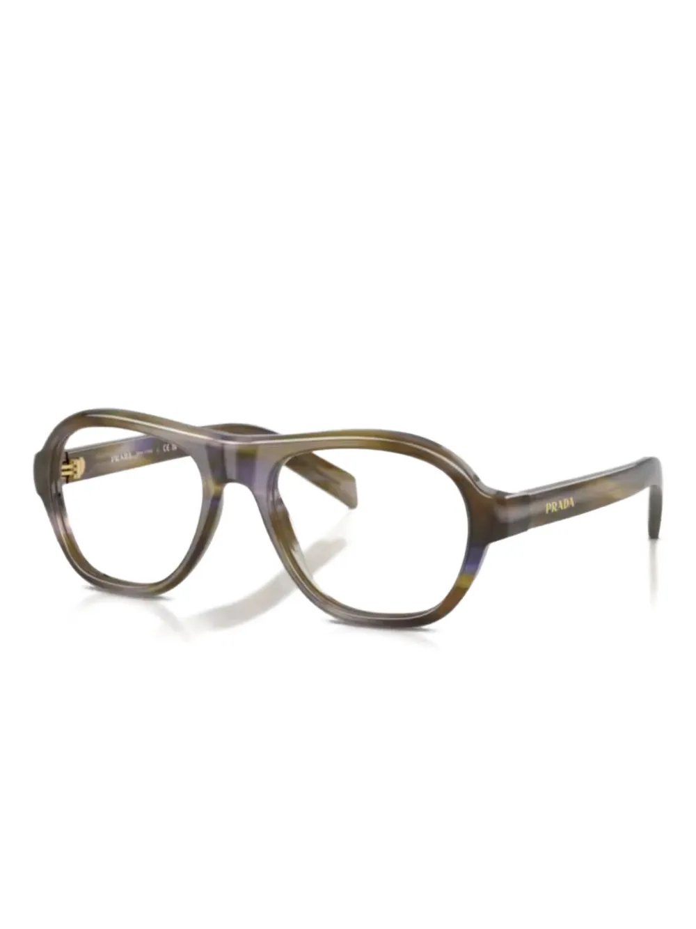 Prada Eyewear geometric-frame glasses | Image 2