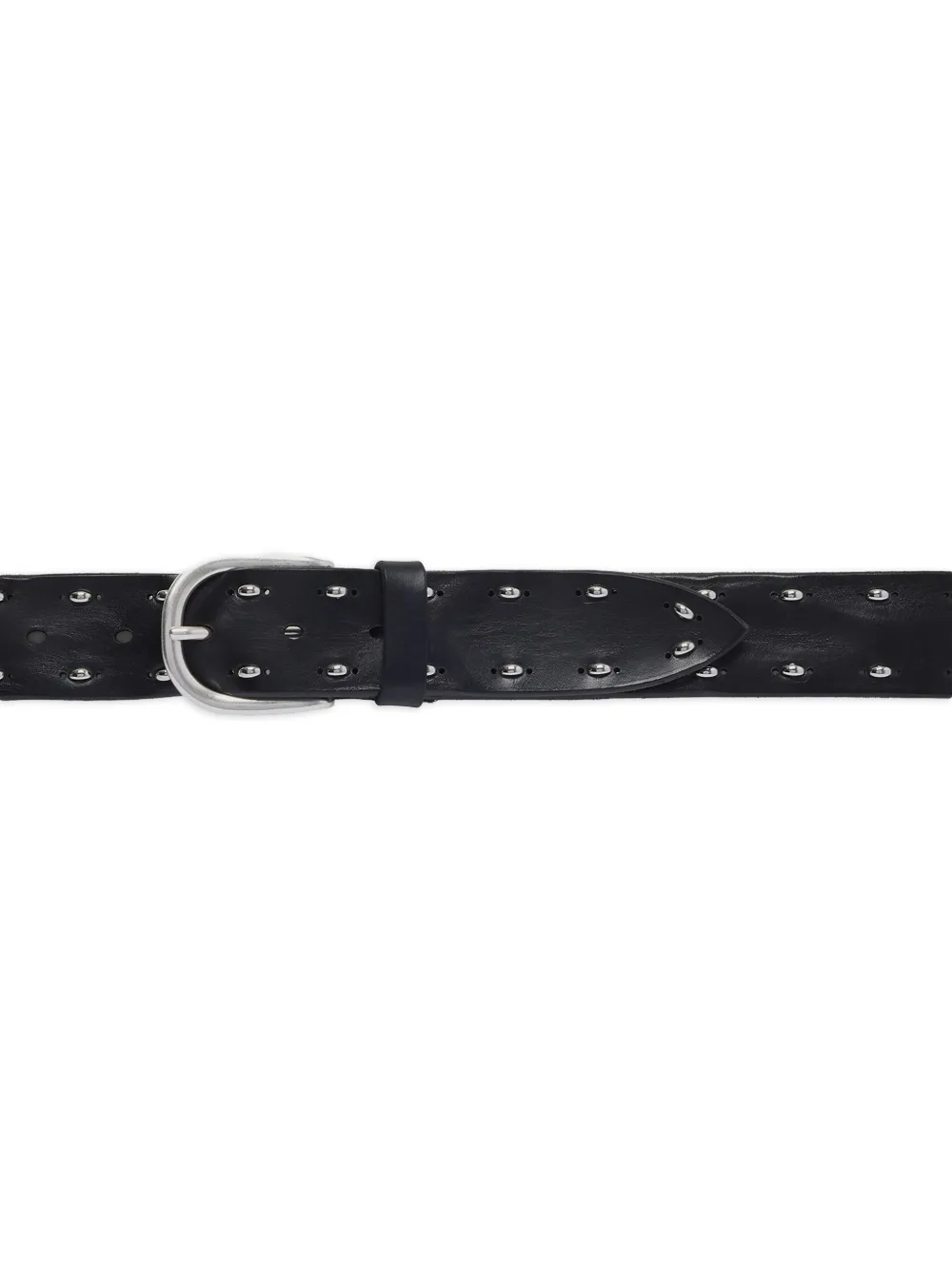 Orciani Riem met studs Zwart