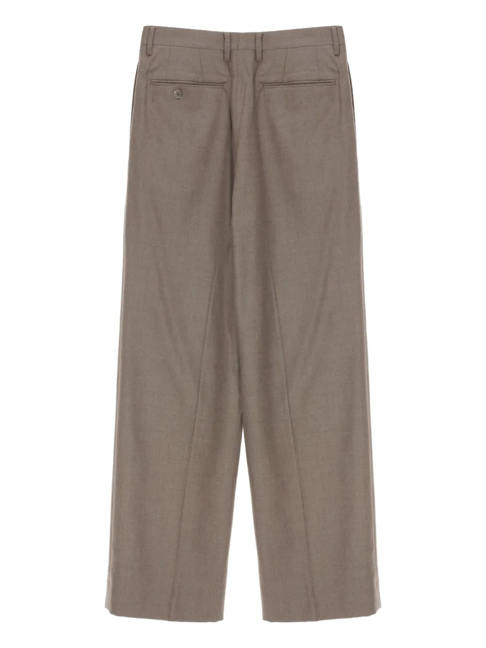 トップス auralee woolcupra linen jackt&slacks Auralee Super Light Wool Slacks in Top Brown Curated at Jake