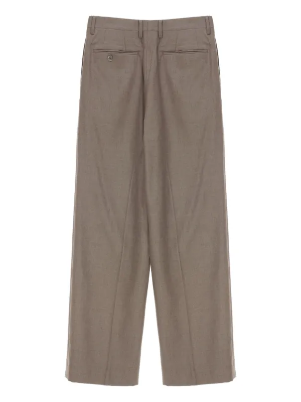 スーツ 25SS AURALEE TWO-TUCK SLACKS SIZE3 Auralee two-tuck Wool Slacks | Brown | FARFETCH