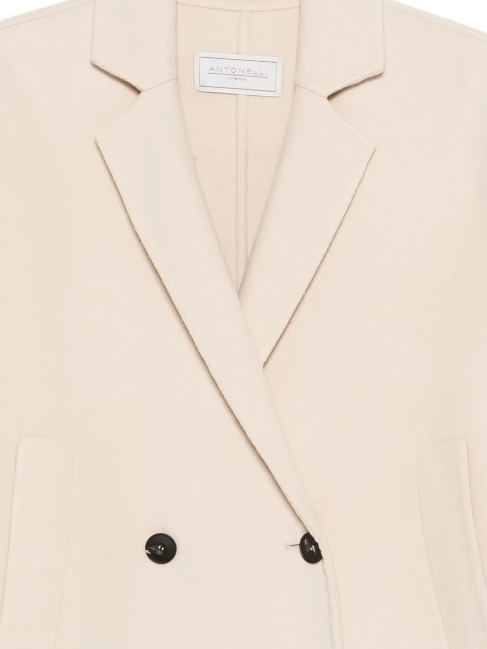 Antonelli Blazer met dubbele rij knopen Beige