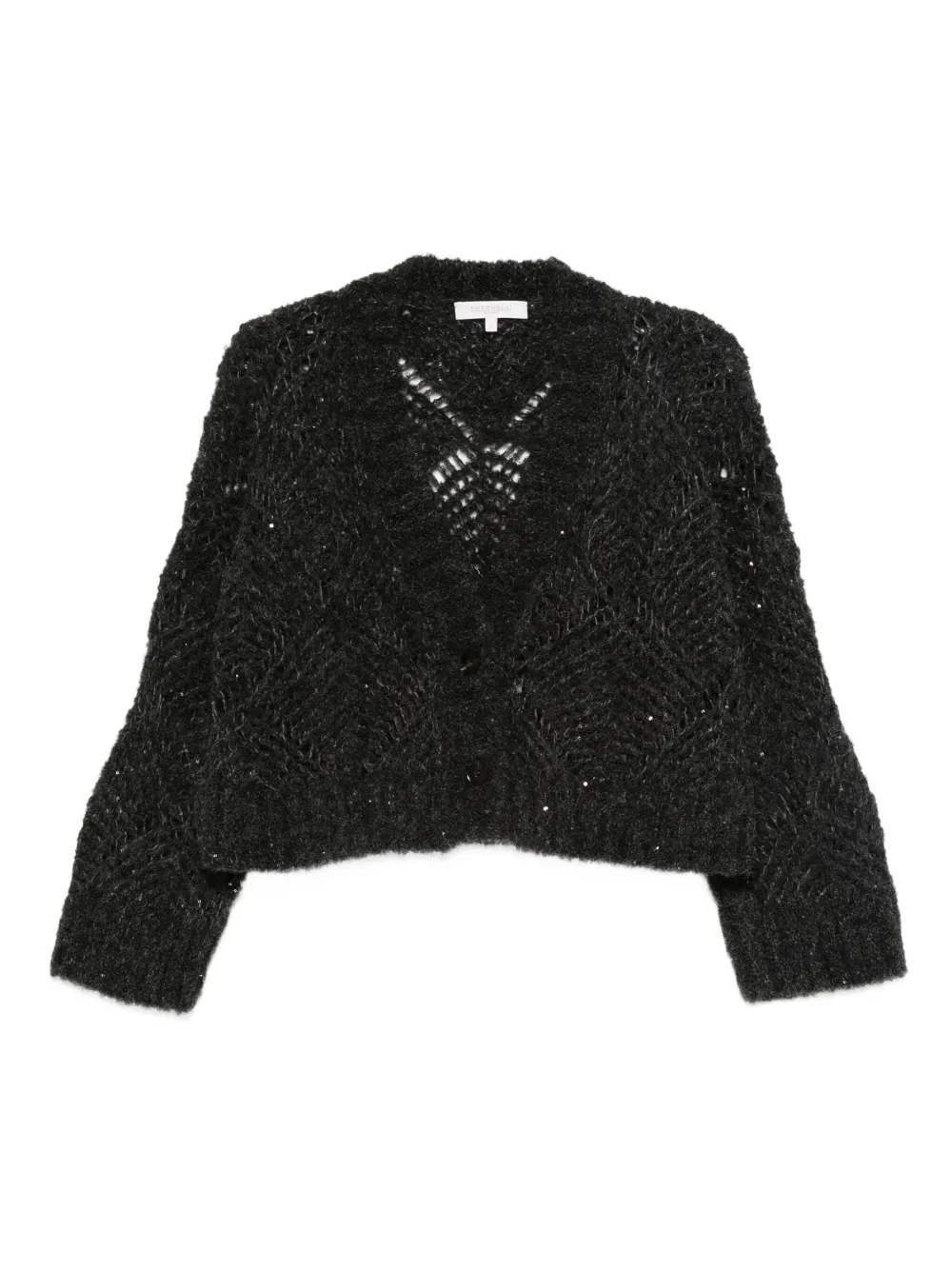 Antonelli V-neck Cardigan In Gray