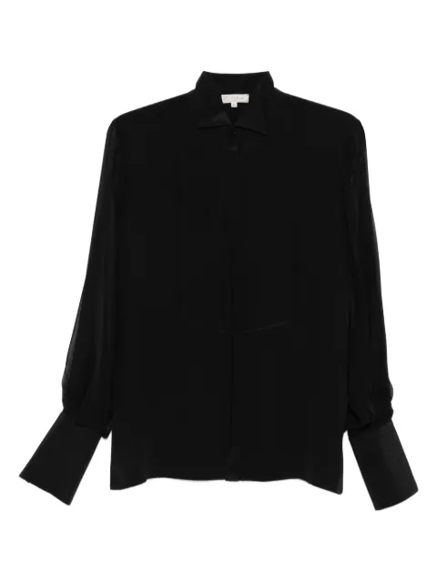 Antonelli pleated-panel shirt