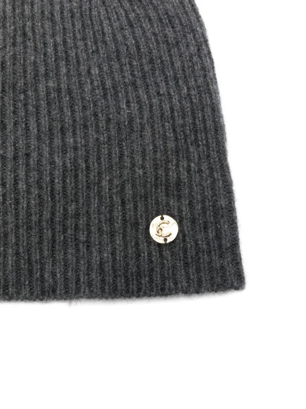 Coccinelle Muts met logoplakkaat Grijs