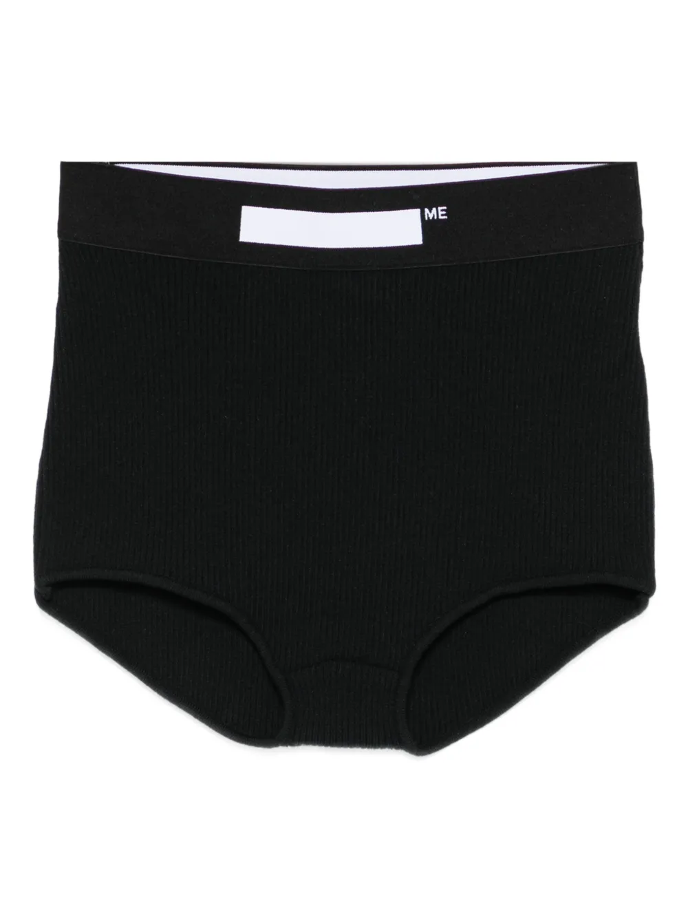 MEDEEA high-waisted shorts | Black | Image 1