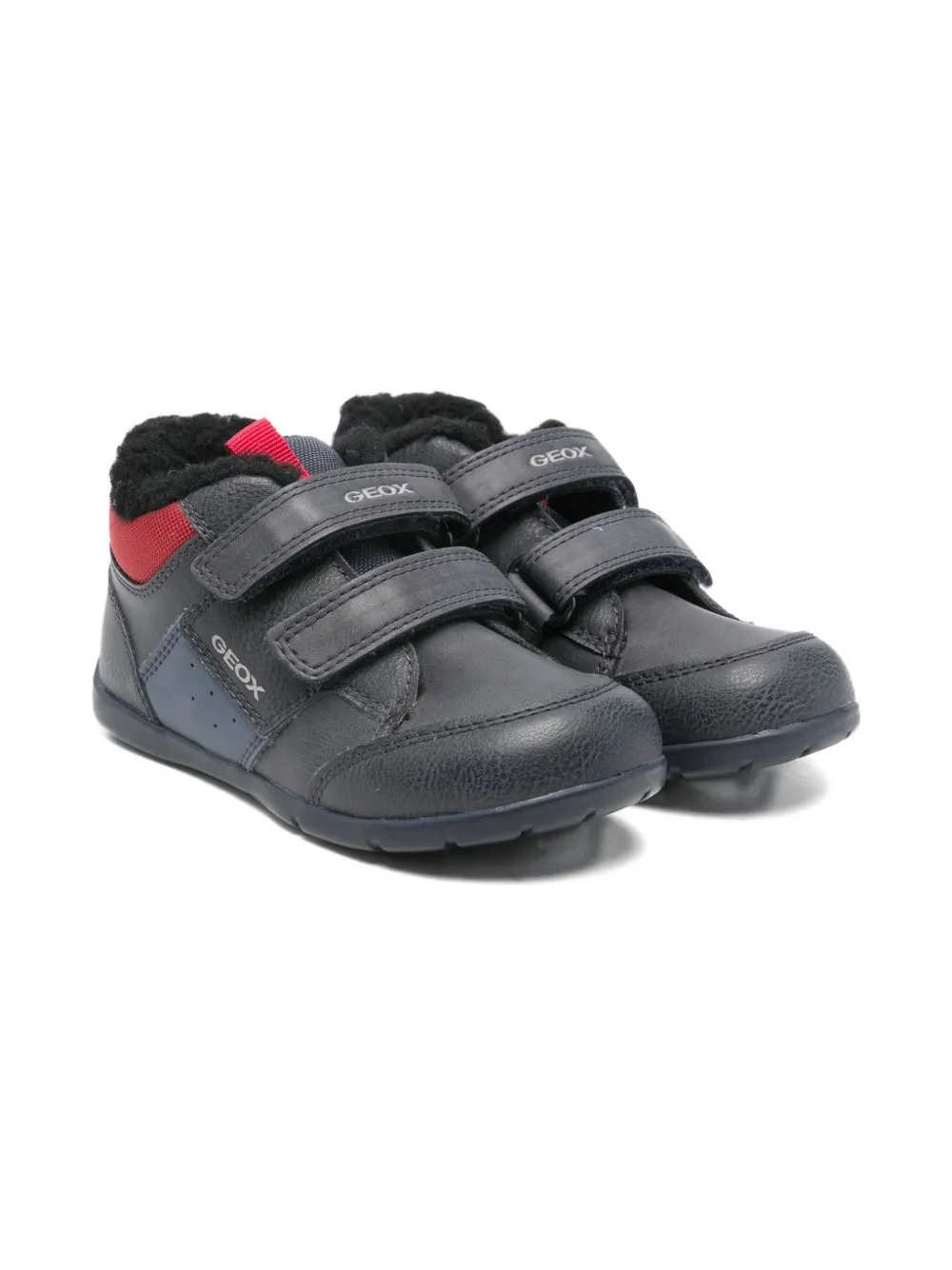 Geox Touch-strap Fastening Boots In Blue