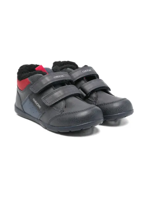 Geox Kids touch-strap fastening boots
