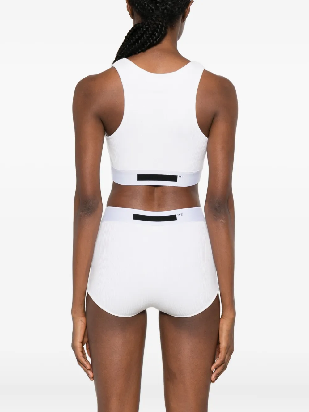 Logo-Detail Crop Top