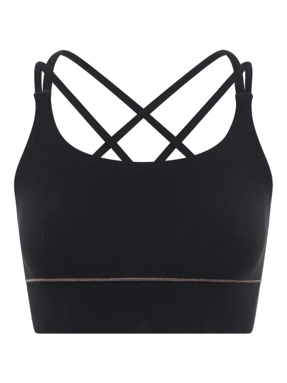 Repetto Equilibre criss-cross sports bra - Nero