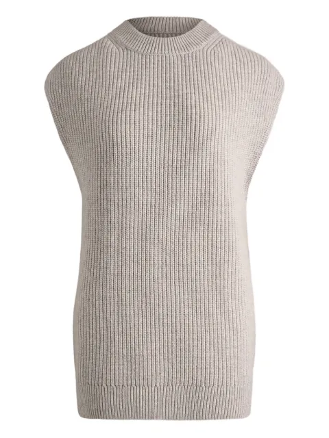 12 STOREEZ chaleco tejido de canalé