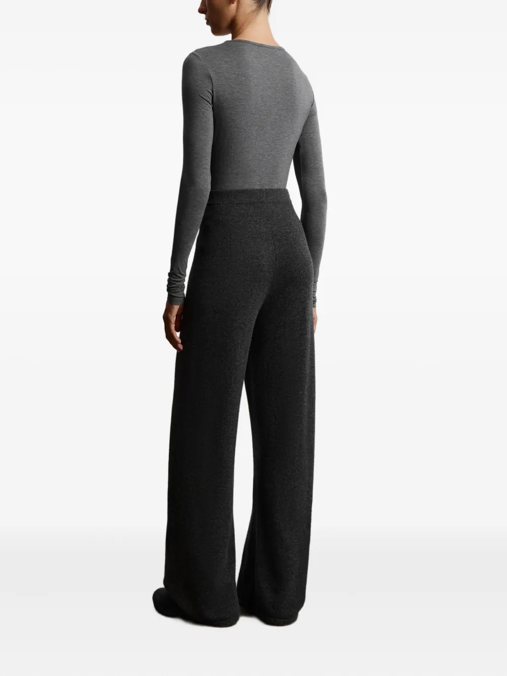 12 Storeez Aura Cashmere Trousers In Black