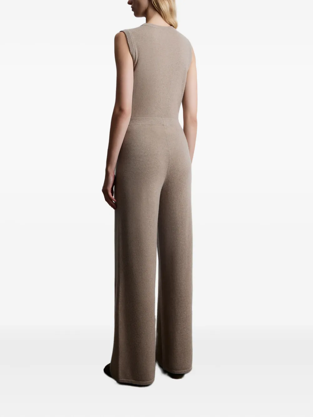 12 Storeez Aura Cashmere Trousers In Neutral