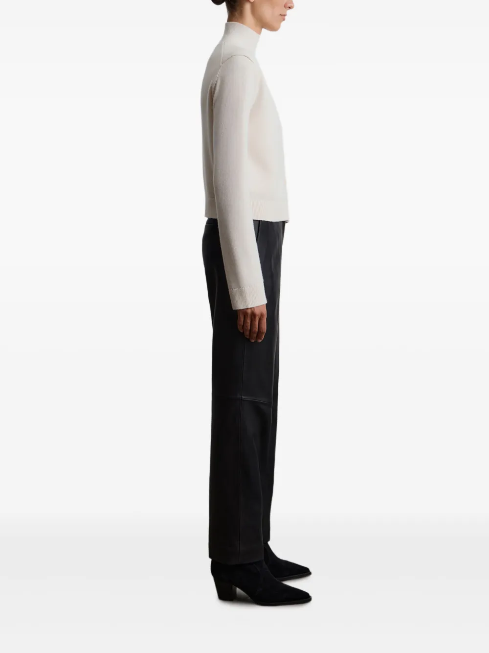 12 STOREEZ Gebreid vest Wit