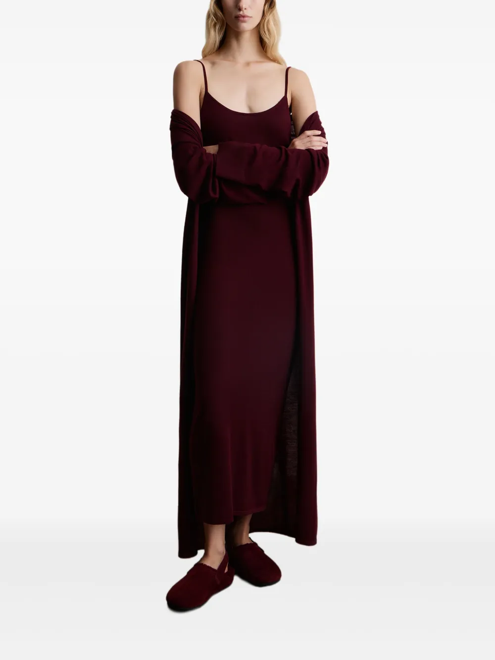 12 STOREEZ Getailleerde jurk - Rood