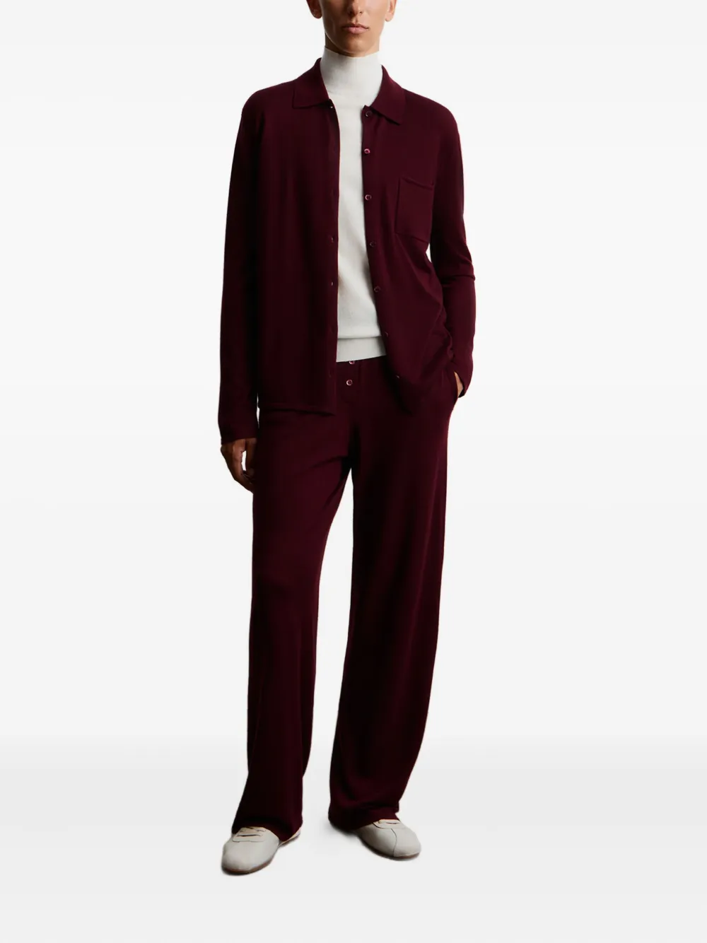12 STOREEZ Broek met trekkoord - Rood