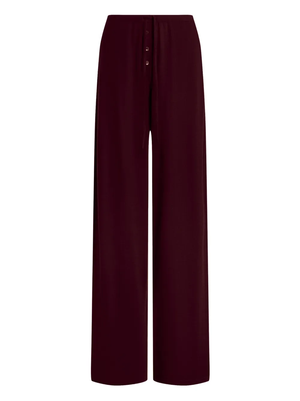 12 STOREEZ drawstring knitted trousers | Red | Image 1