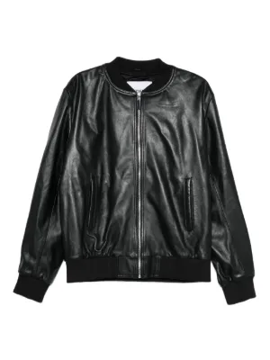 OUR LEGACY ジップアップ レザージャケット | ブラック | FARFETCH JP