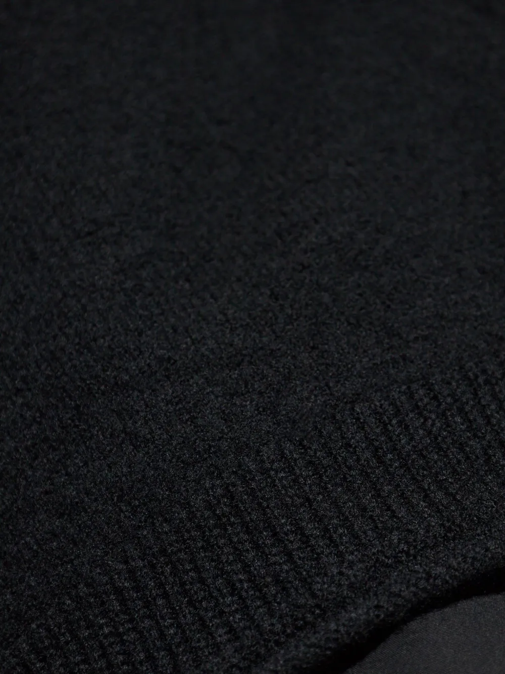 Comme des Garçons Homme Plus Sweater met ronde hals Zwart