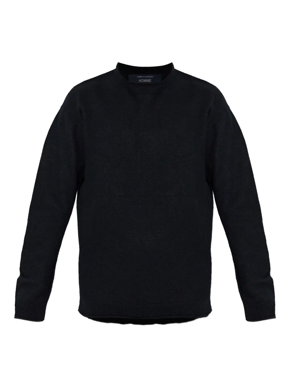 Comme des Garçons Homme Plus crew neck sweater – Black