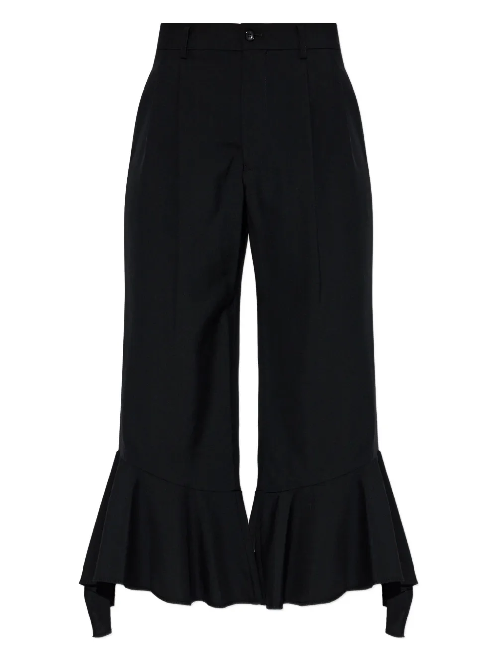 Comme Des Garçons Casual Pants With Belt Loops In Multi