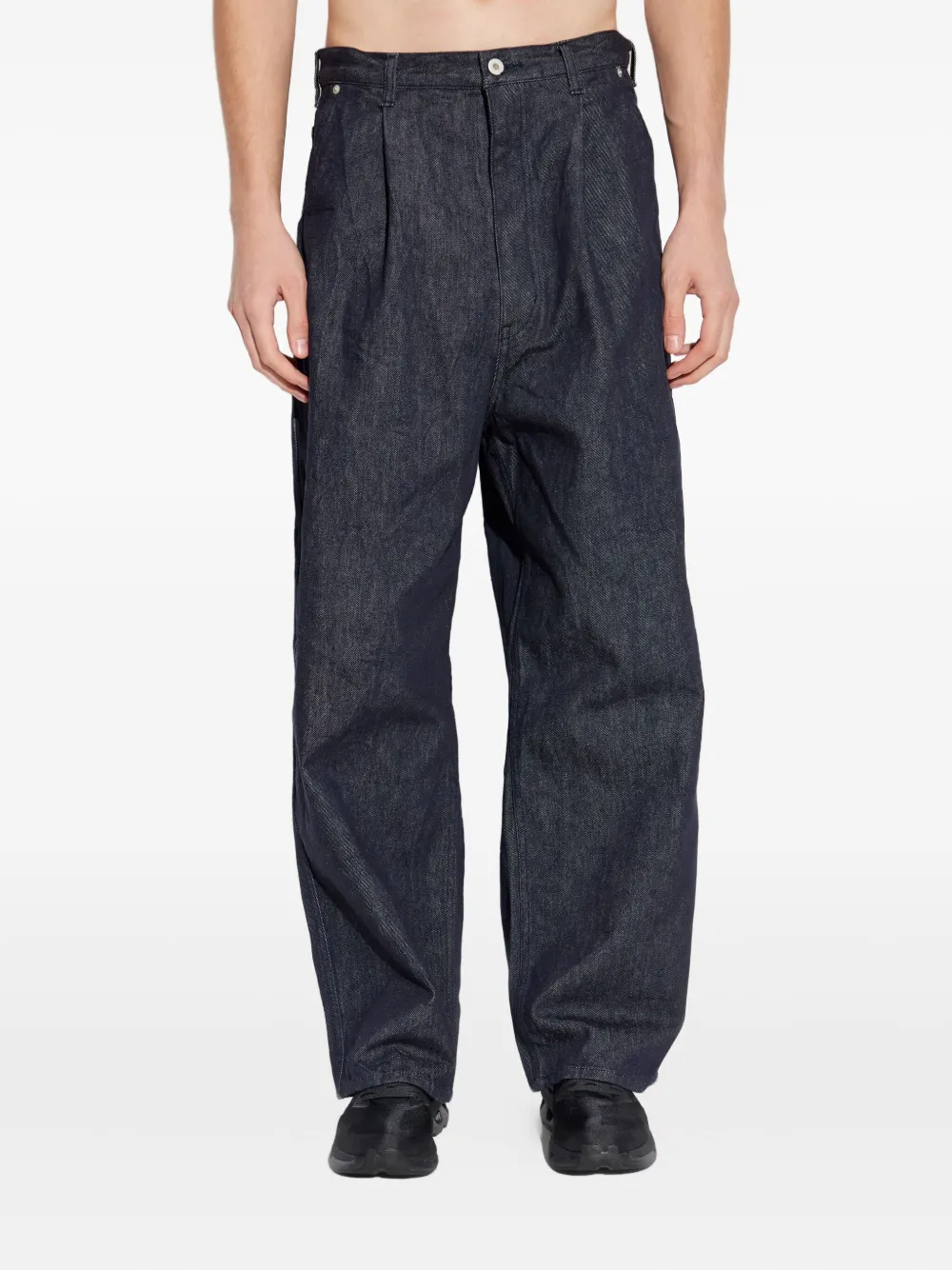 Comme Des Garçons Homme Deux Bootcut Jeans In Blue
