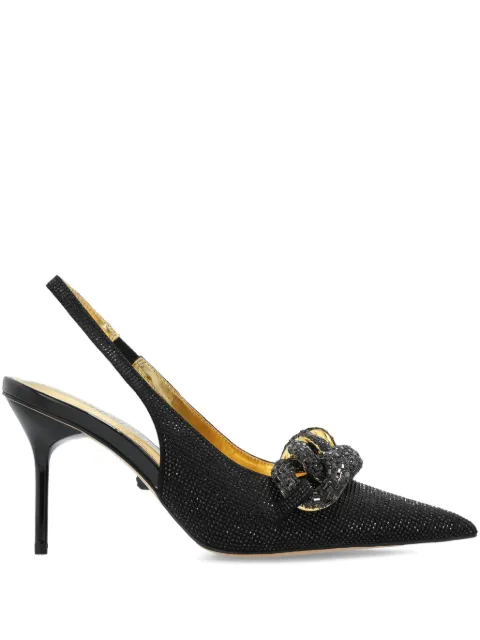 Kurt Geiger London escarpins 70 mm à bride arrière avec chaîne ornée de cristaux