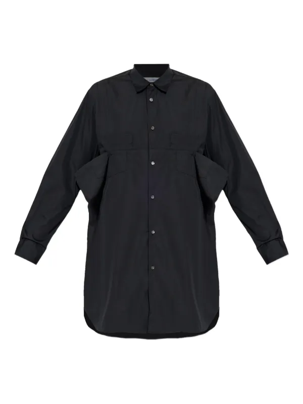 Comme Des Garçons Shirt ポケットディテール シャツ | ブラック