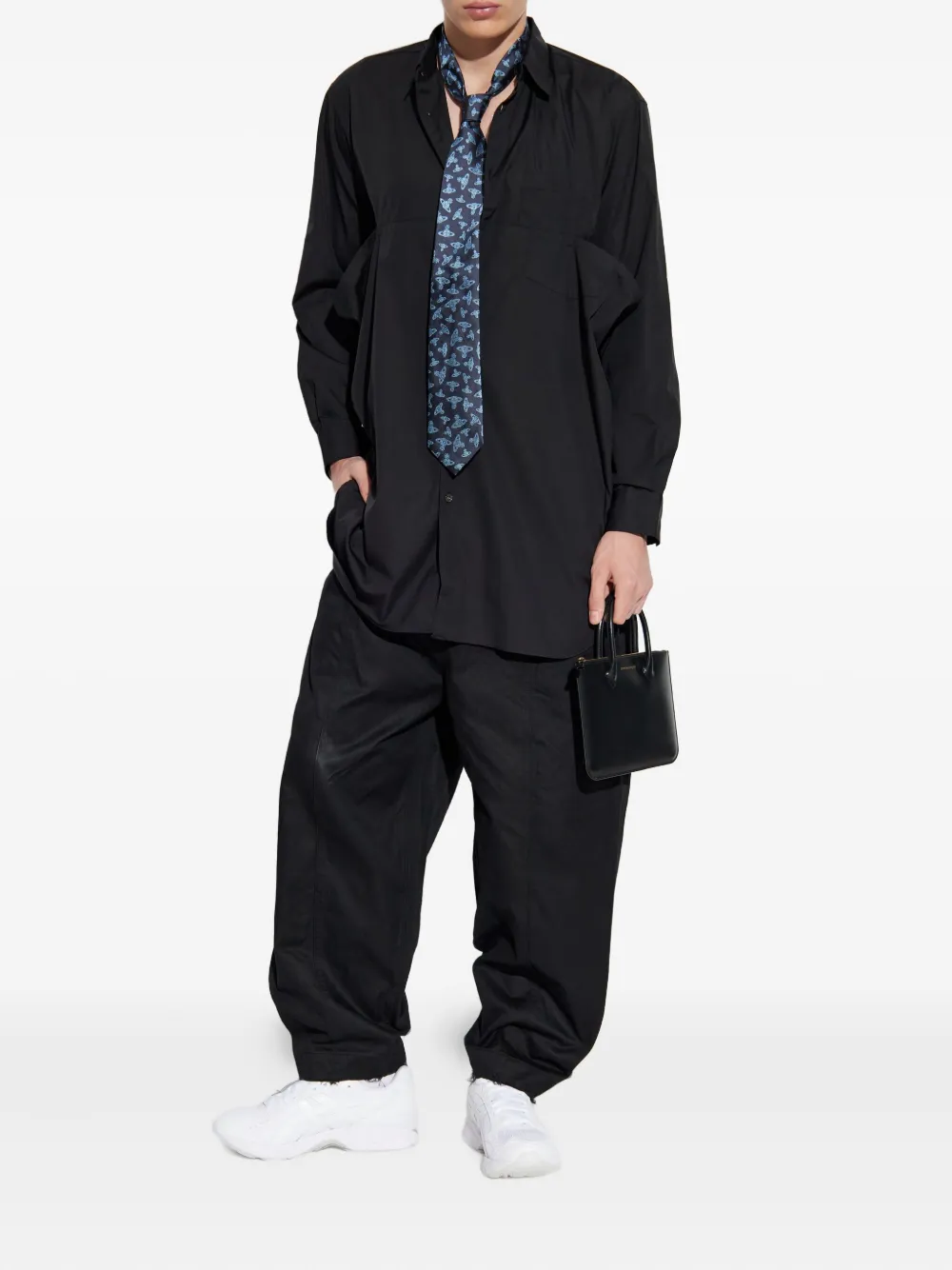 Comme Des Garçons Shirt pocket-detail shirt - Zwart