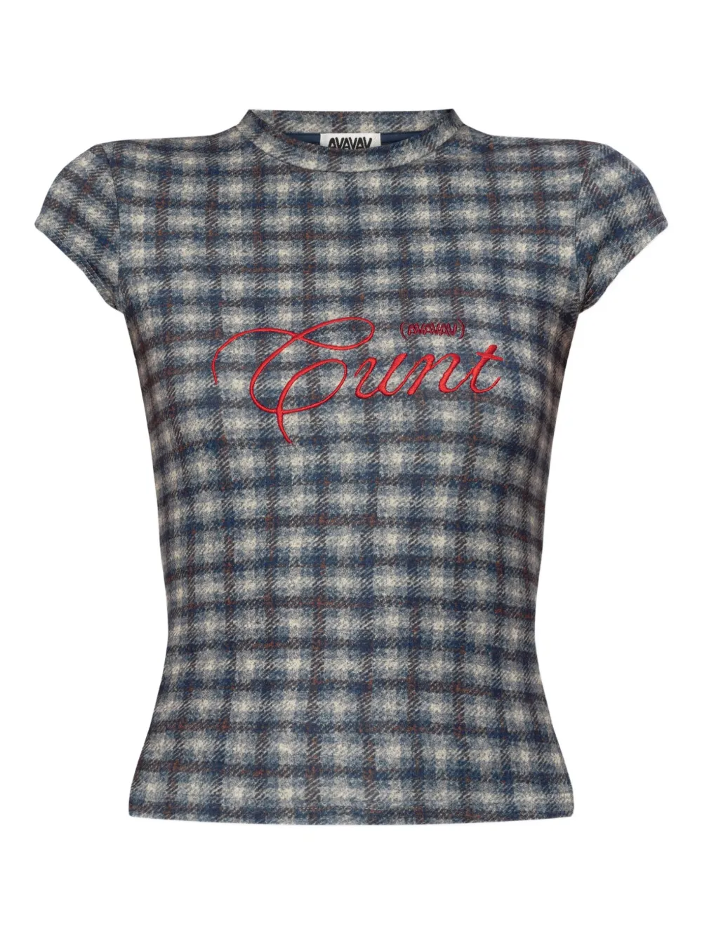 Avavav Plaid T-shirt In Multi