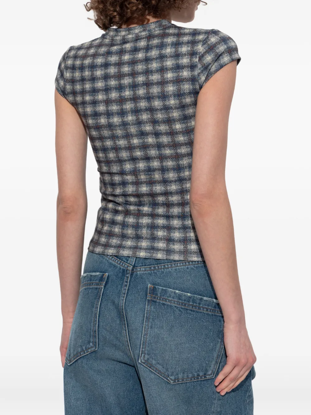 Avavav Plaid T-shirt In Multi