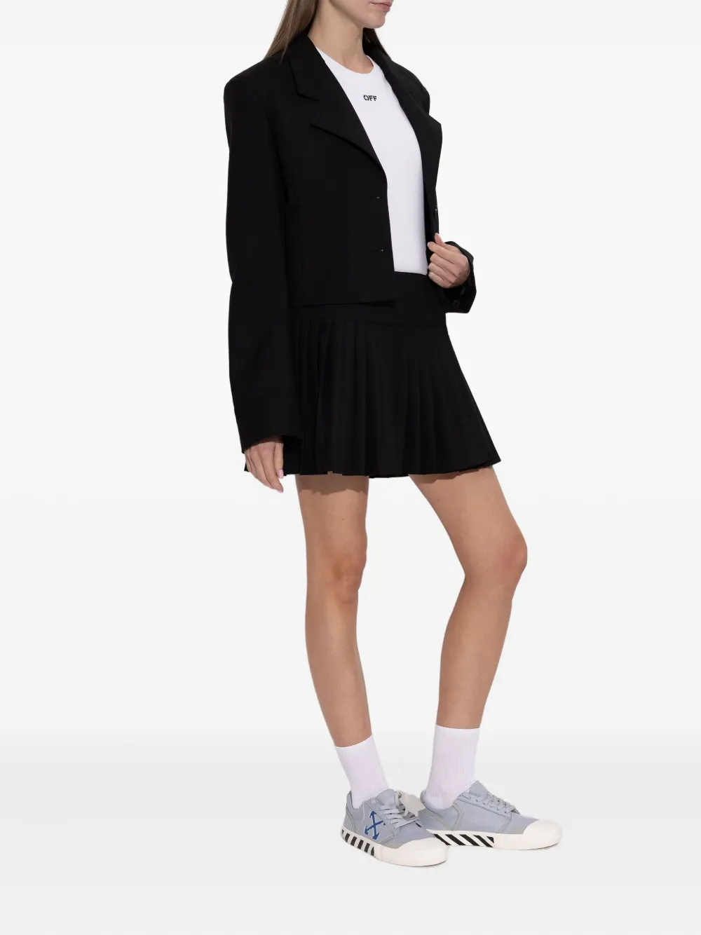 Off-white Vulcanized Low-top Sneakers In Multi