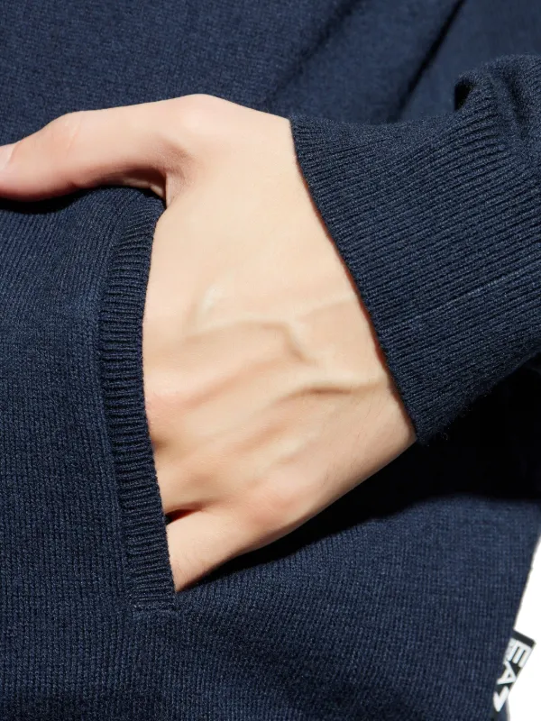 Ea7 Emporio Armani ジップ カーディガン | ブルー | FARFETCH JP