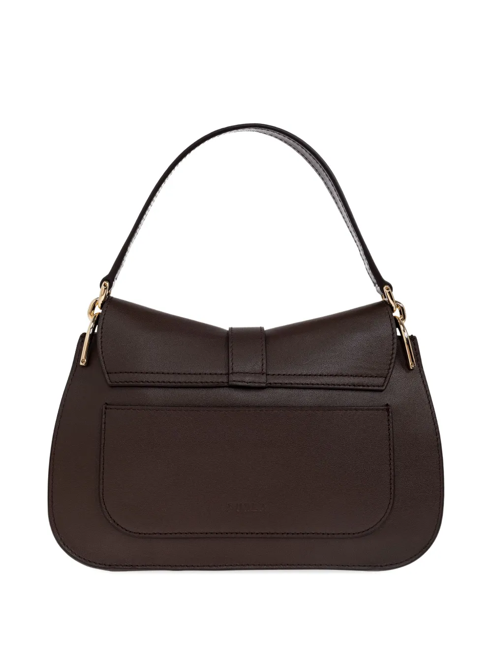 Furla Medium Flow Tote Bag In Brown