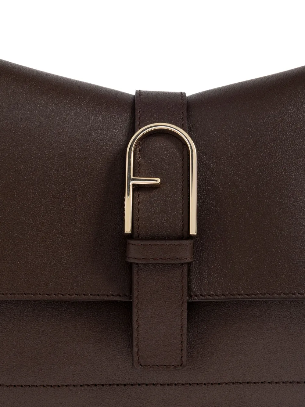 Furla Medium Flow Tote Bag In Brown