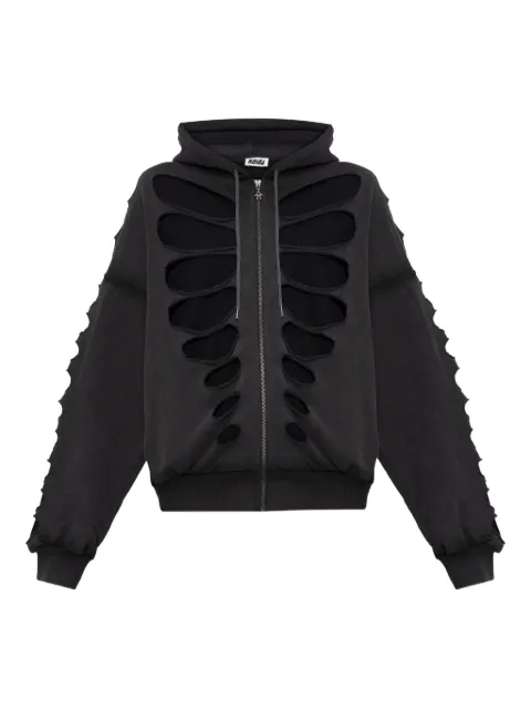 AVAVAV Shoulderless cut-out hoodie
