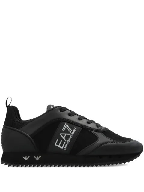 Ea7 Emporio Armani logo-print lace-up trainers
