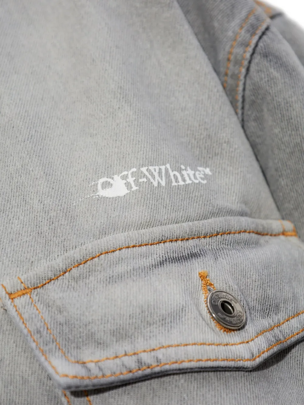 Off-white Long Sleeve Shirt In Gray
