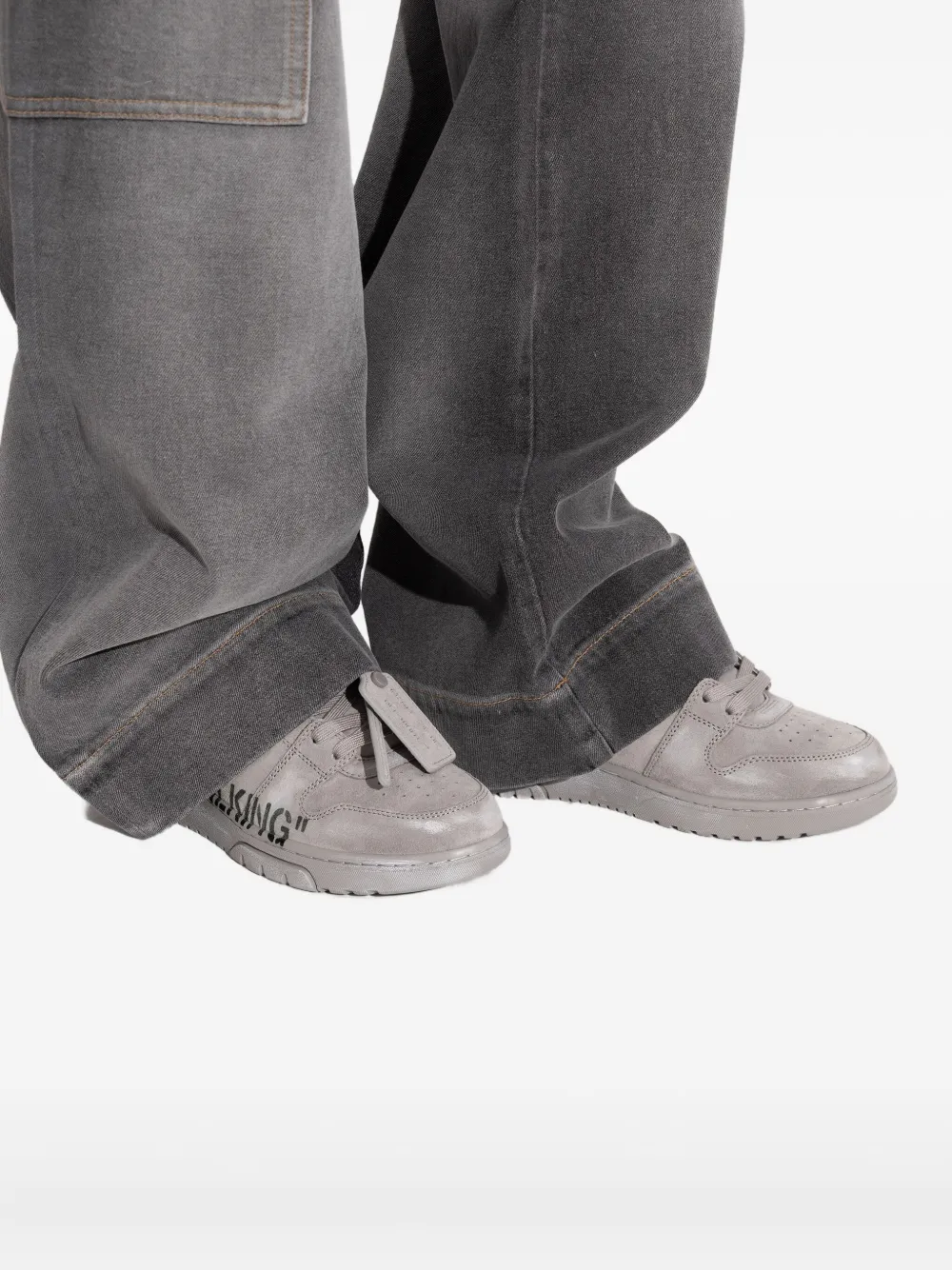 Off-White Out of Office 'For Walking' sneakers Grijs