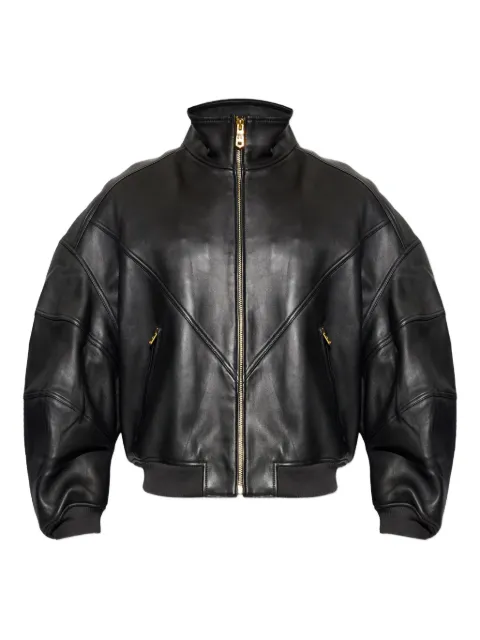 Willy Chavarria zip-fastening lambskin jacket