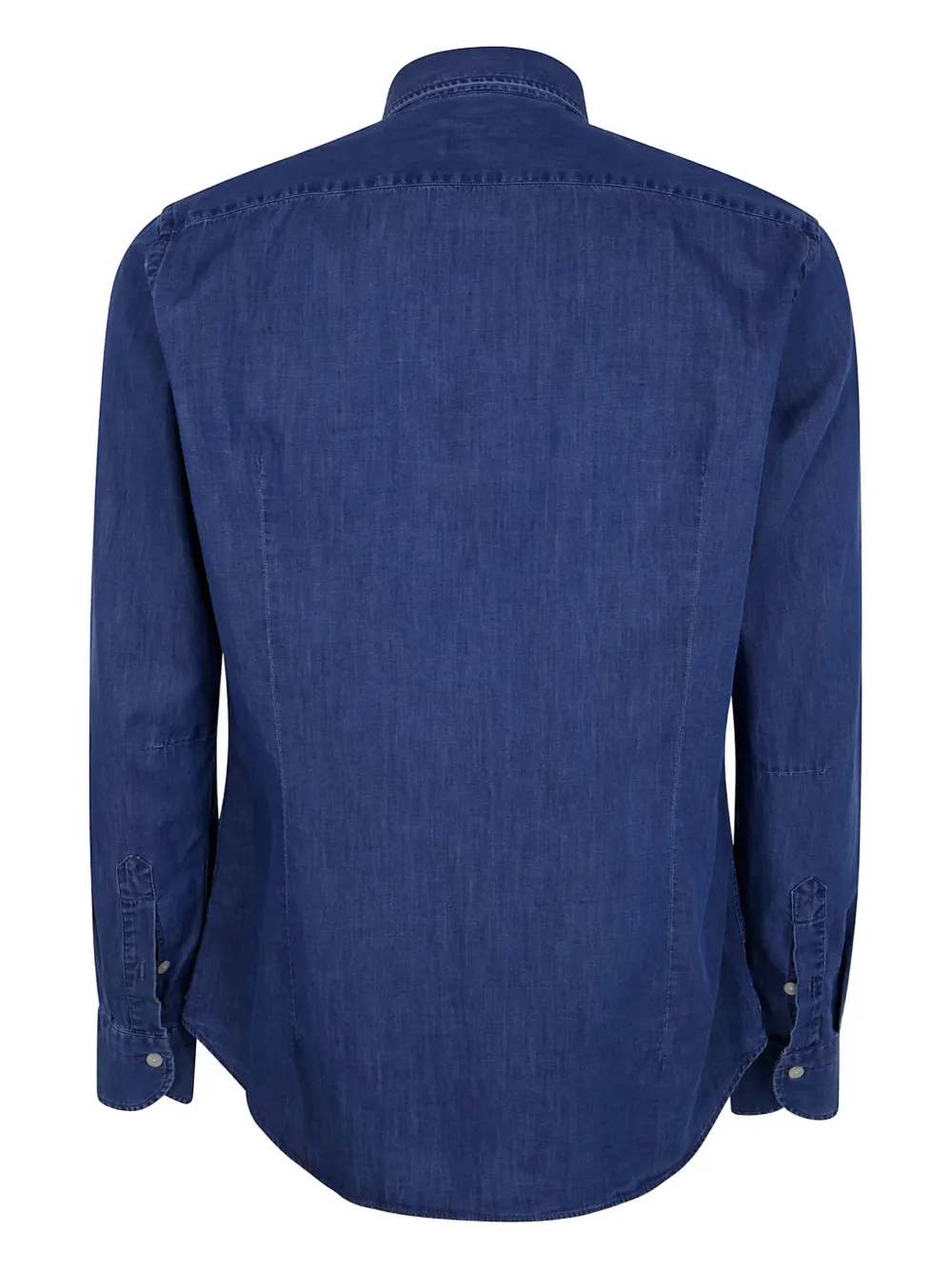 Tintoria Mattei button-up denim shirt - Blauw