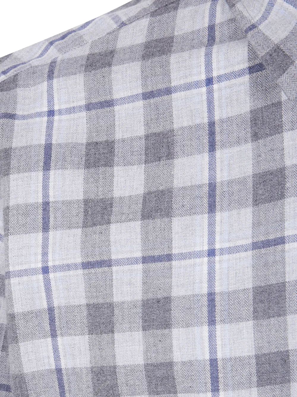  Tintoria Mattei Checked Shirt - Grey 