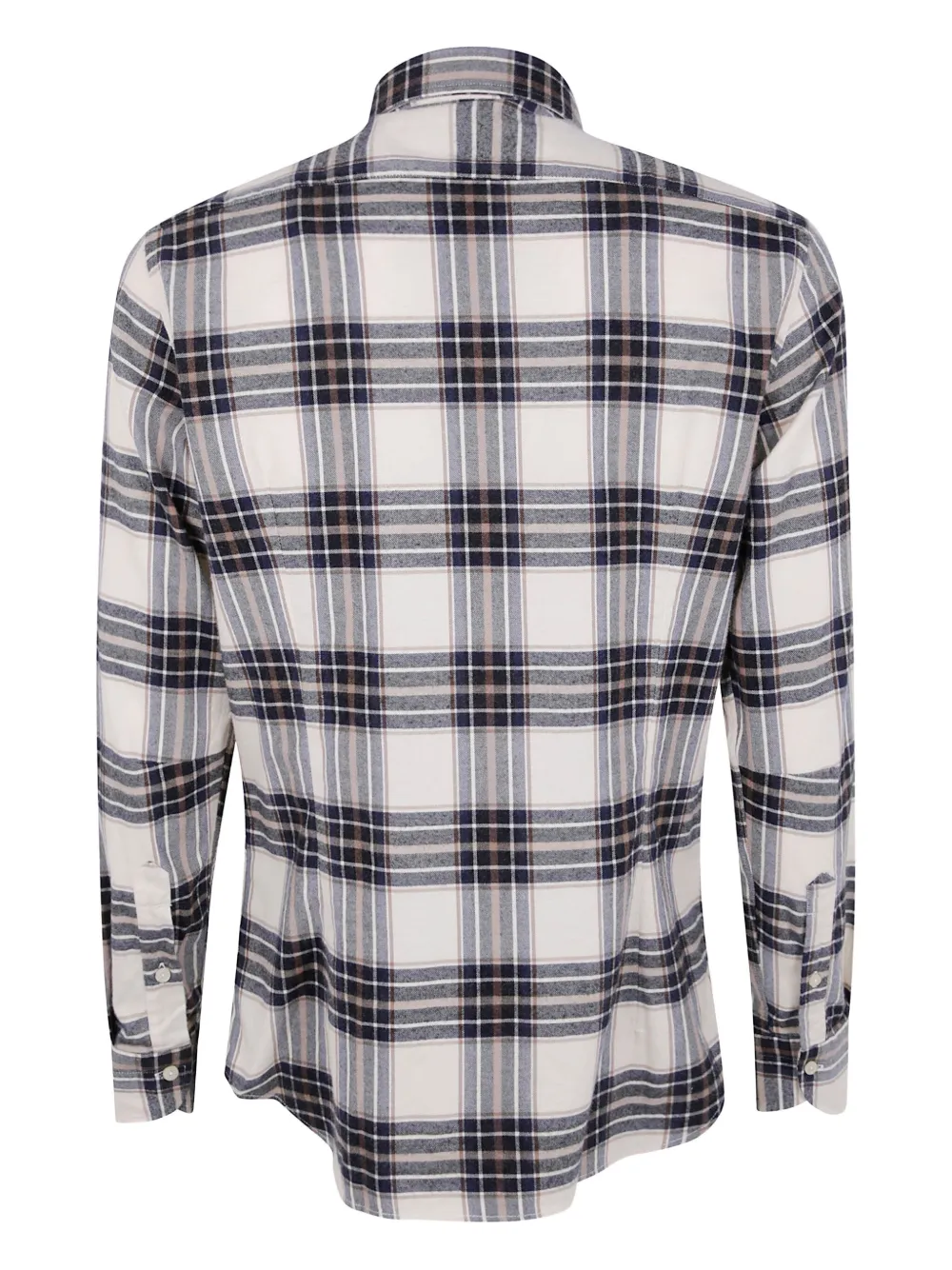 Tintoria Mattei tartan-checked shirt - Beige