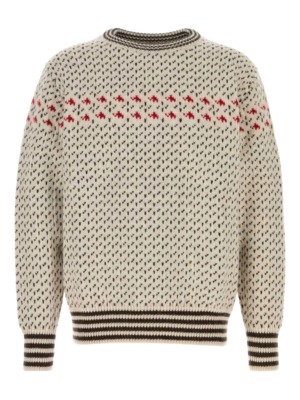 Mammut embroidered wool sweater | Neutrals | Image 1