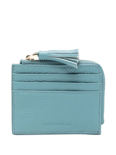 Coccinelle tassel leather wallet