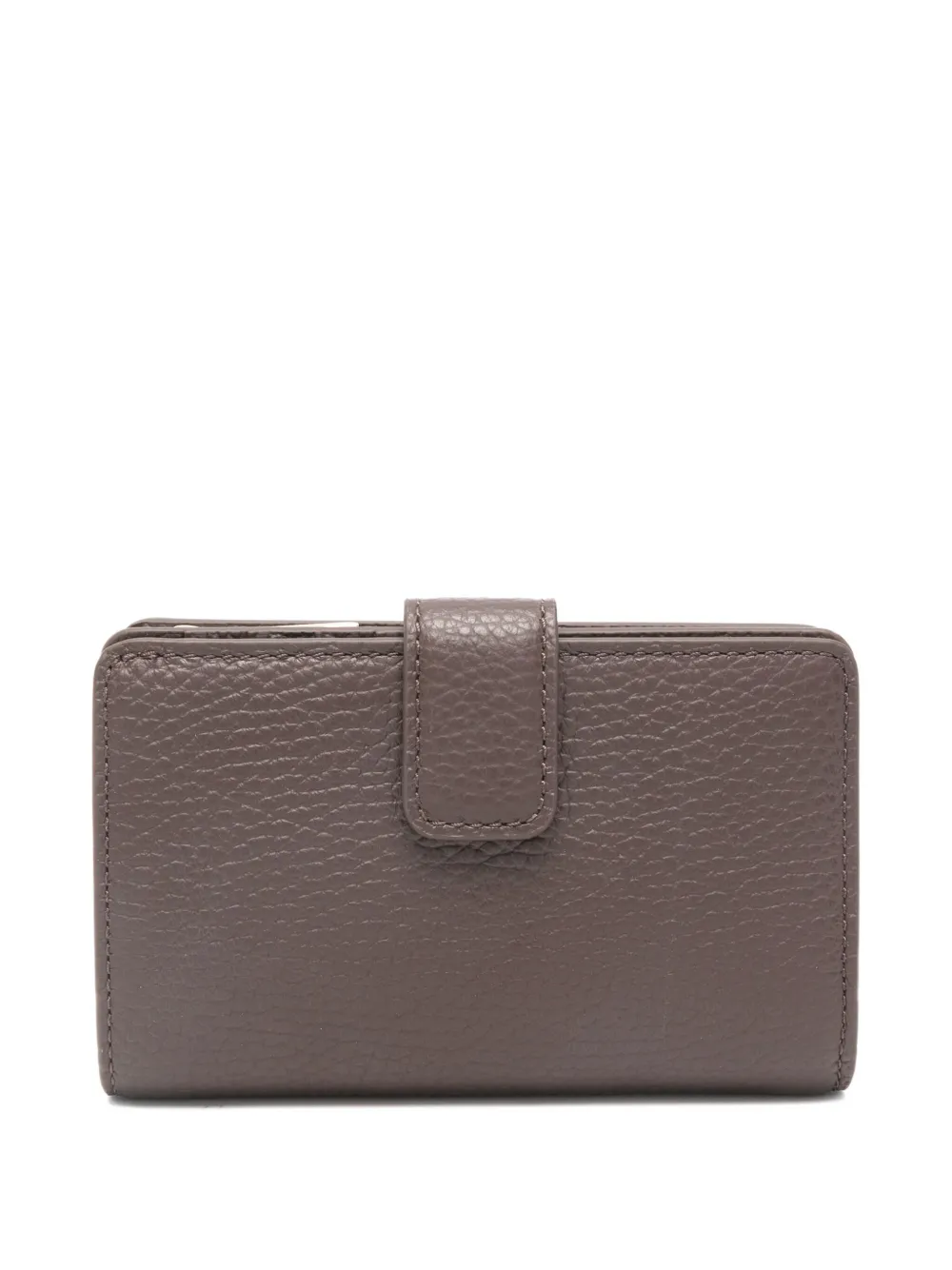 Coccinelle flap leather wallet - Bruin