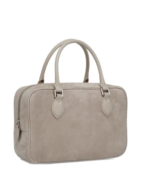 POTAMY medium suede tote bag