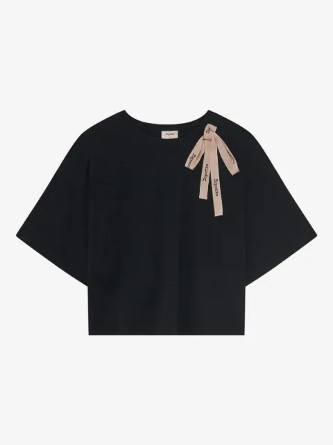 Repetto bow-detail performance T-shirt